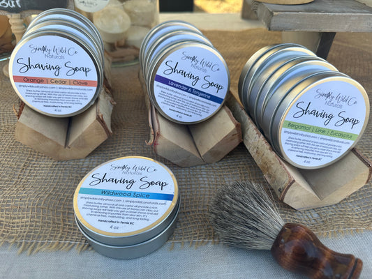 Fernie BC all-natural shaving soap by Simply Wild Co Naturals