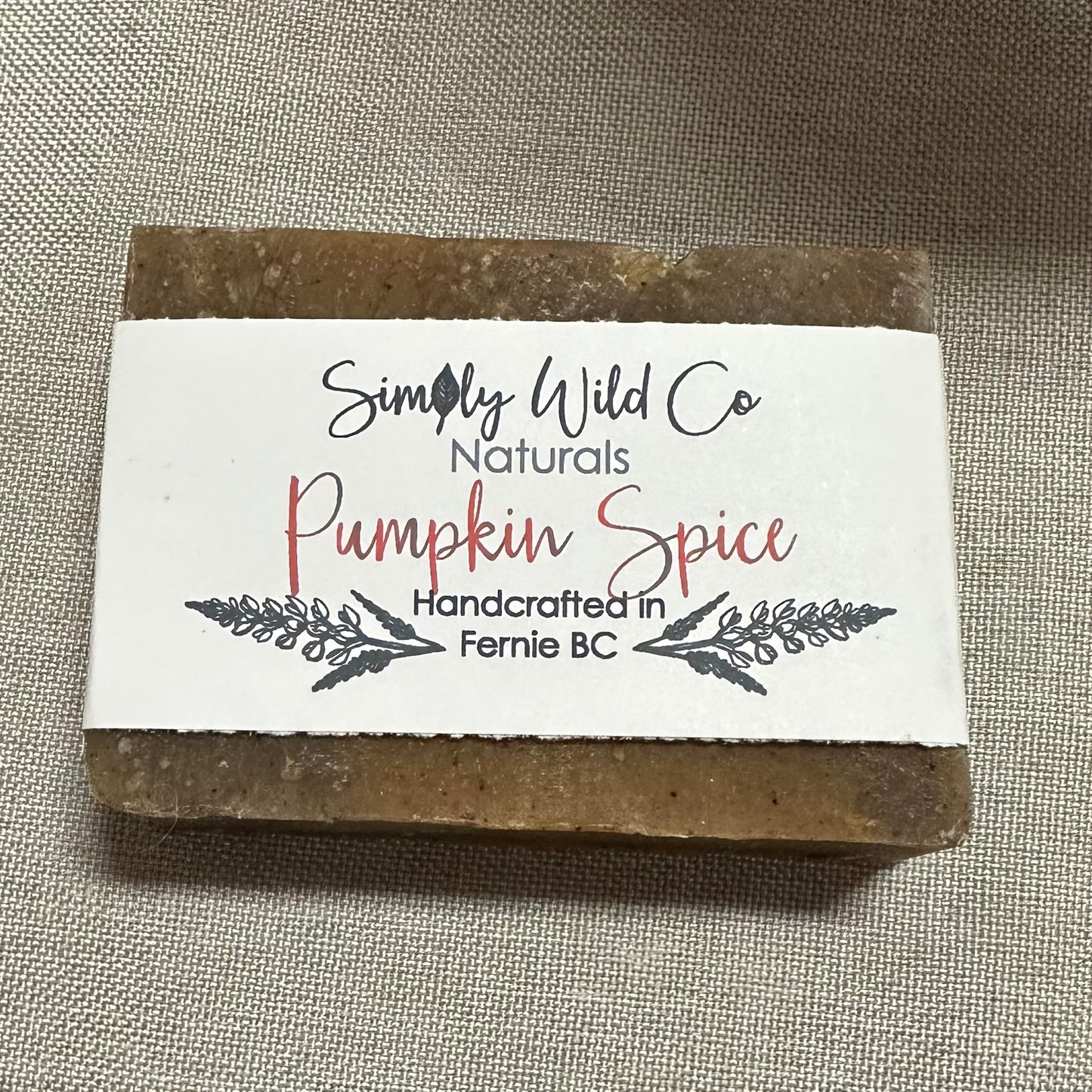 Pumpkin Spice Cold Pressed Body and Hand Soap Limited Edition