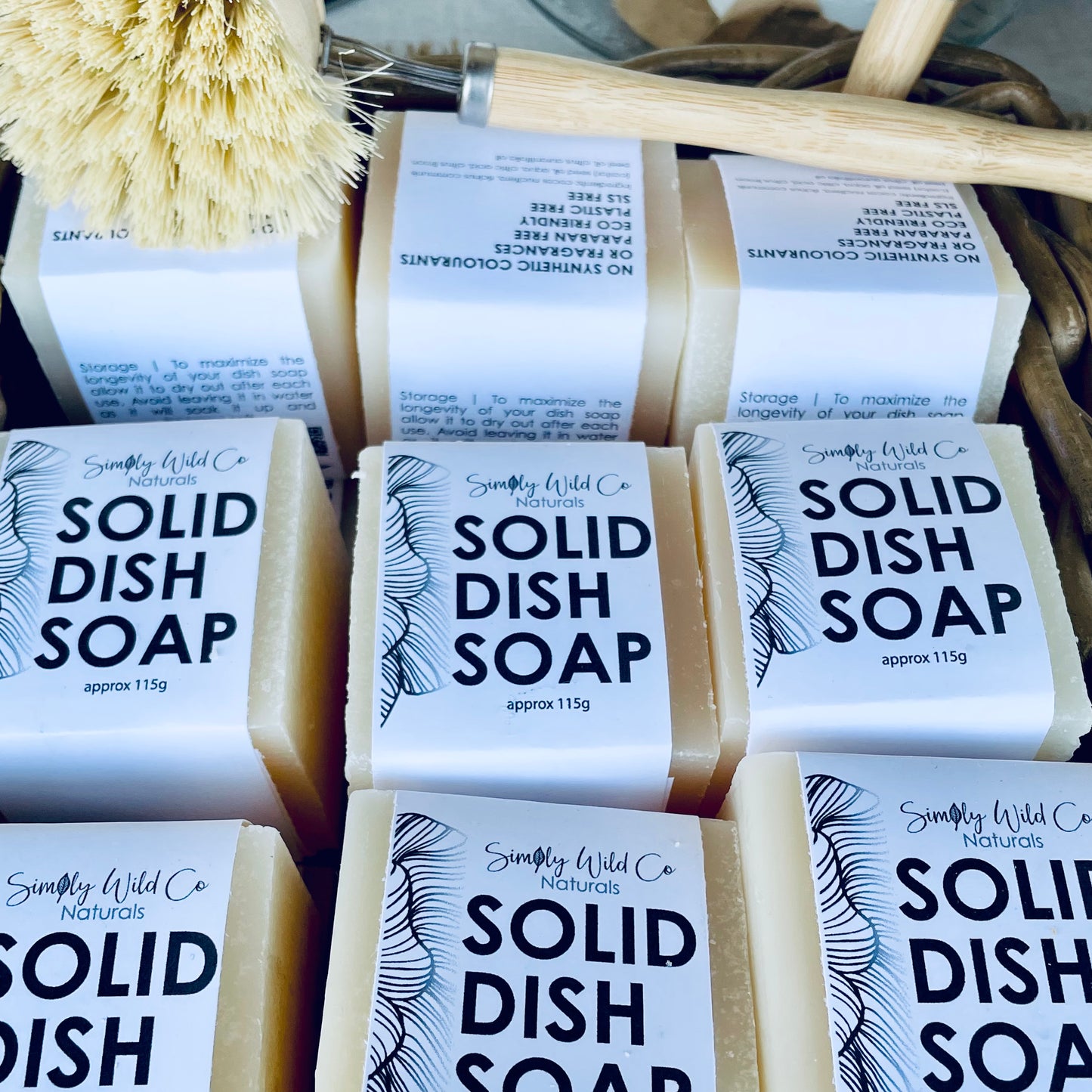 Solid Dish Soap 115g