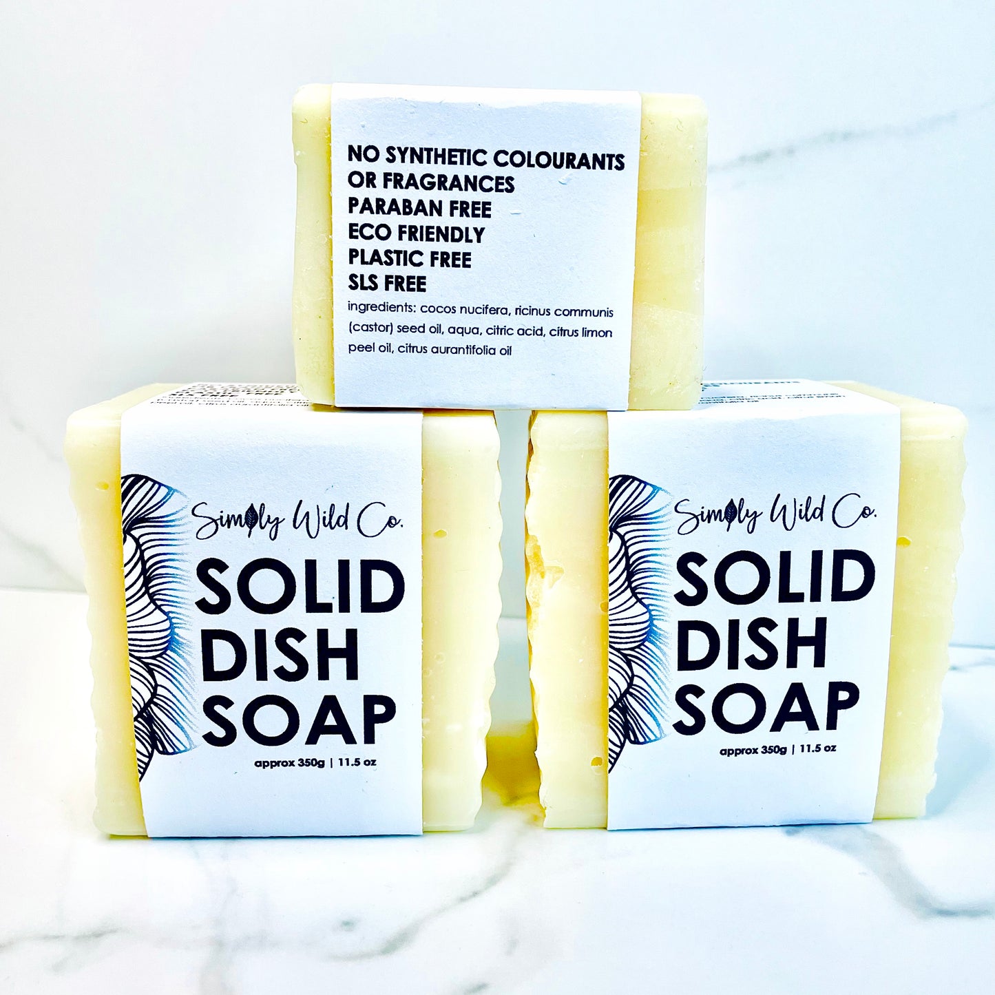 Solid Dish Soap Bar