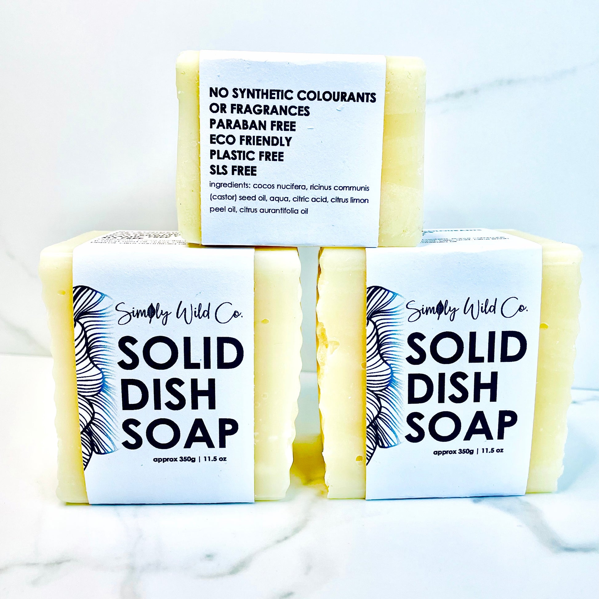 Solid Dish Soap Bar