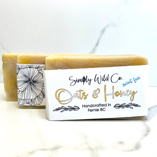 Oats and Honey Natural Cold Pressed Soap