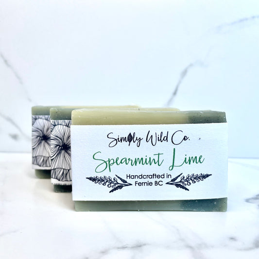 Spearmint Lime Cold pressed hand and body soap