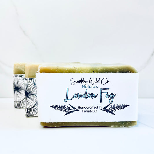 cold pressed soap London fog seasonal 