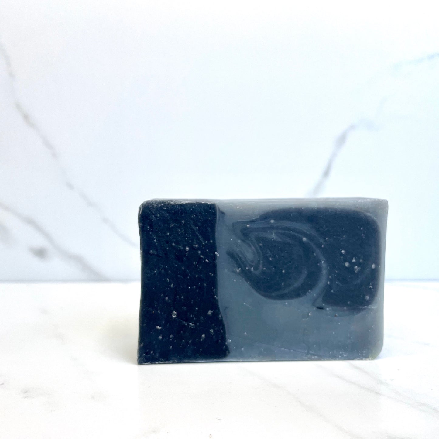 Anise and charcoal cold pressed soap
